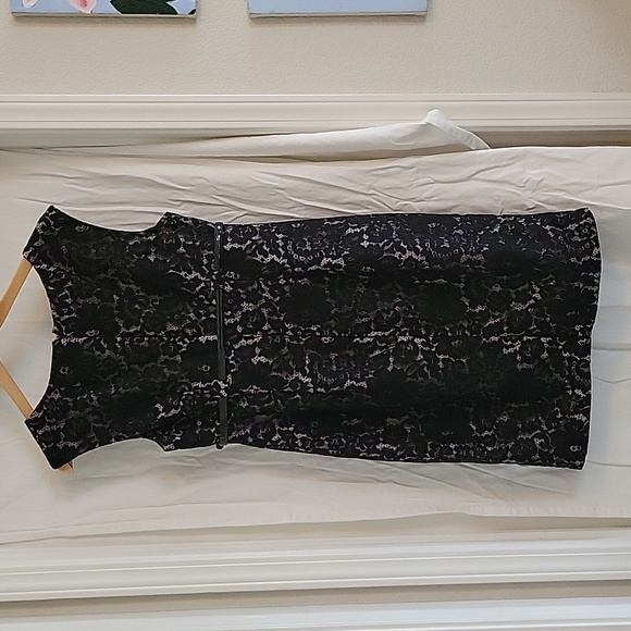 Calvin Klein Black Lace Cocktail Dress - Picture 5 of 7